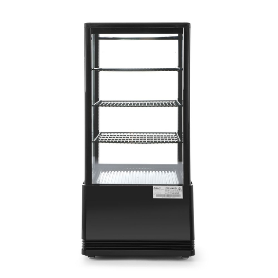 Arktic Aufsatz-Kühlvitrine 78 Liter, schwarz, 230V/170W, 444x397x(H)940mm Arktic Aufsatz-Kühlvitrine 78 Liter, schwarz, 230V/170W, 444x397x(H)940mm