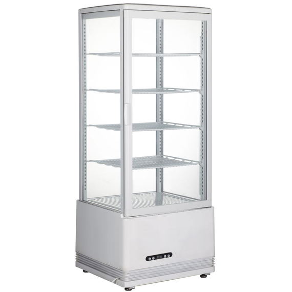 Arktic Aufsatz-Kühlvitrine 98 Liter, weiß, 230V/210W, 444x397x(H)1100mm 4 Arktic Aufsatz-Kühlvitrine 98 Liter, weiß, 230V/210W, 444x397x(H)1100mm