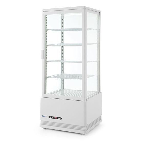 Arktic Aufsatz-Kühlvitrine 98 Liter, weiß, 230V/210W, 444x397x(H)1100mm 1 Arktic Aufsatz-Kühlvitrine 98 Liter, weiß, 230V/210W, 444x397x(H)1100mm