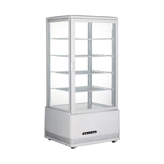 Arktic Aufsatz-Kühlvitrine 98 Liter, weiß, 230V/210W, 444x397x(H)1100mm 2 Arktic Aufsatz-Kühlvitrine 98 Liter, weiß, 230V/210W, 444x397x(H)1100mm