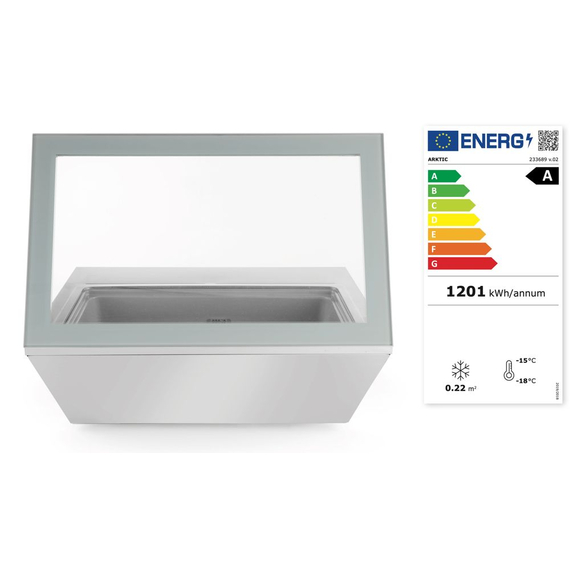 Arktic Eiscreme-Display-Gefrierschrank, 220-240V/210W, 867x735x(H)373mm 3 Arktic Eiscreme-Display-Gefrierschrank, 220-240V/210W, 867x735x(H)373mm