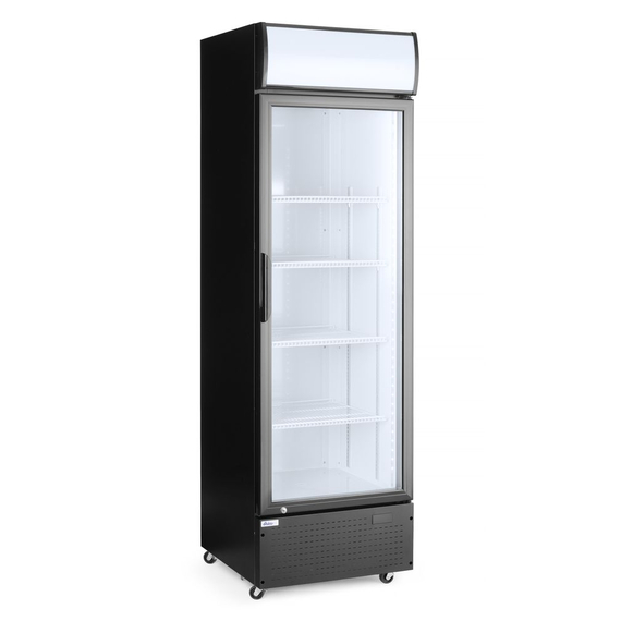 Arktic Eintüriger Kühlschrank mit hinterer Bar und hinterleuchteter Blende, , 254L, Schwarz, 220-240V/250W, 578x605x(H)1980mm 1 Arktic Eintüriger Kühlschrank mit hinterer Bar und hinterleuchteter Blende, , 254L, Schwarz, 220-240V/250W, 578x605x(H)1980mm