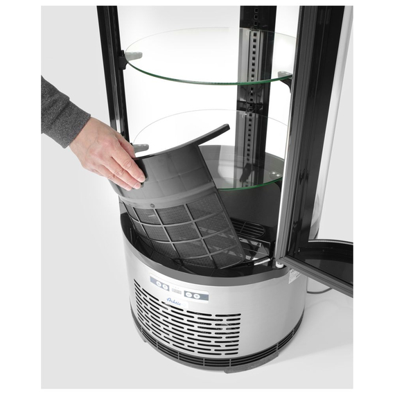 Arktic Kuchenvitrine, rund 100L, 100L, 230V/210W, ⌀480x(H)1065mm 3 Arktic Kuchenvitrine, rund 100L, 100L, 230V/210W, ⌀480x(H)1065mm