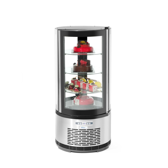 Arktic Kuchenvitrine, rund 100L, 100L, 230V/210W, ⌀480x(H)1065mm 2 Arktic Kuchenvitrine, rund 100L, 100L, 230V/210W, ⌀480x(H)1065mm