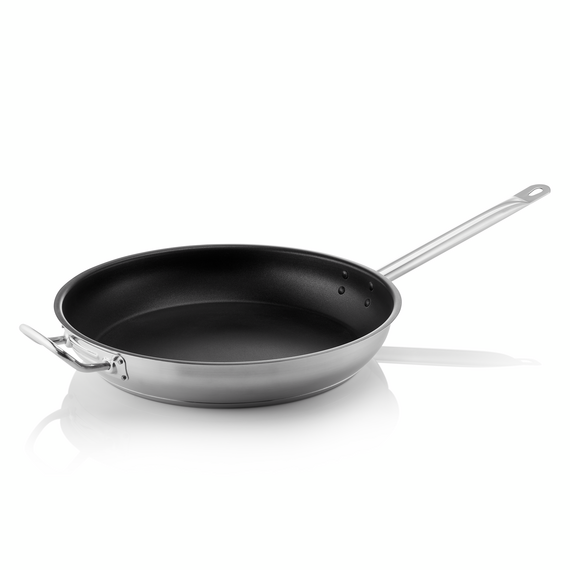 Chefproof Pfanne mit Antihaft-Beschichtung, Ø 40 cm, Chromnickelstahl 18/10 Chefproof Pfanne mit Antihaft-Beschichtung, Ø 40 cm, Chromnickelstahl 18/10