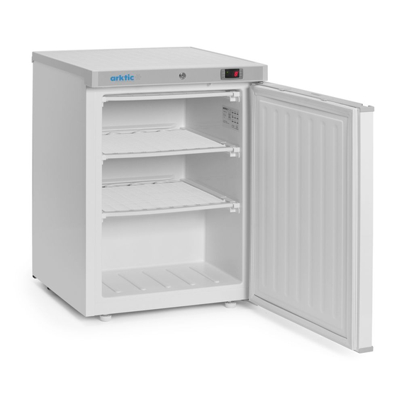 Arktic Gefrierschrank in weiß lackiertem Stahlgehäuse, Budget Line, Weiß, 220-240V/111W, 589x655x(H)838mm 3 Arktic Gefrierschrank in weiß lackiertem Stahlgehäuse, Budget Line, Weiß, 220-240V/111W, 589x655x(H)838mm