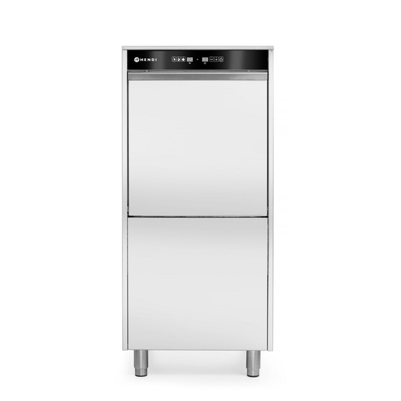 Hendi Geschirrspüler 50x60 für Tabletts und Töpfe – elektronisch gesteuert, mit Waschmitteldosiersystem und Ablaufpumpe, 400V/7100W, 595x777x(H)1335mm Hendi Geschirrspüler 50x60 für Tabletts und Töpfe – elektronisch gesteuert, mit Waschmitteldosiersystem und Ablaufpumpe, 400V/7100W, 595x777x(H)1335mm