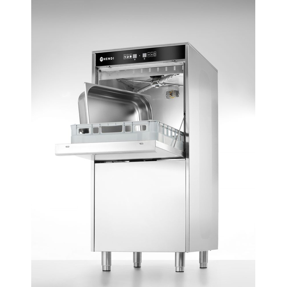 Hendi Geschirrspüler 50x60 für Tabletts und Töpfe – elektronisch gesteuert, mit Waschmitteldosiersystem und Ablaufpumpe, 400V/7100W, 595x777x(H)1335mm 4 Hendi Geschirrspüler 50x60 für Tabletts und Töpfe – elektronisch gesteuert, mit Waschmitteldosiersystem und Ablaufpumpe, 400V/7100W, 595x777x(H)1335mm