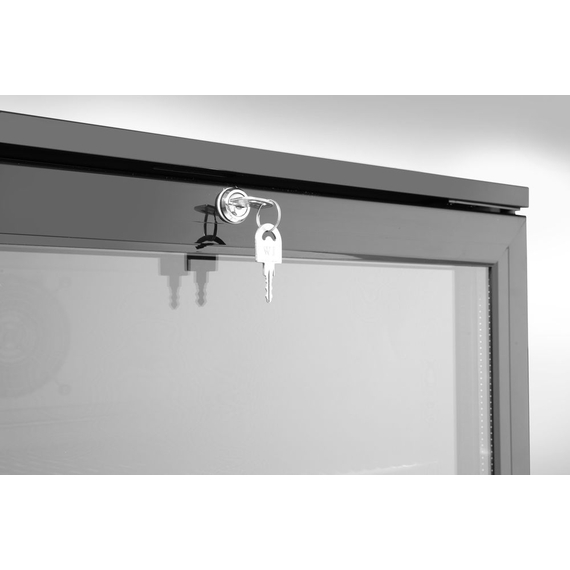 Arktic Bar-Kühlschrank eintürig, 105L, Schwarz, 220-240V/120W, 600x530x(H)870mm 3 Arktic Bar-Kühlschrank eintürig, 105L, Schwarz, 220-240V/120W, 600x530x(H)870mm