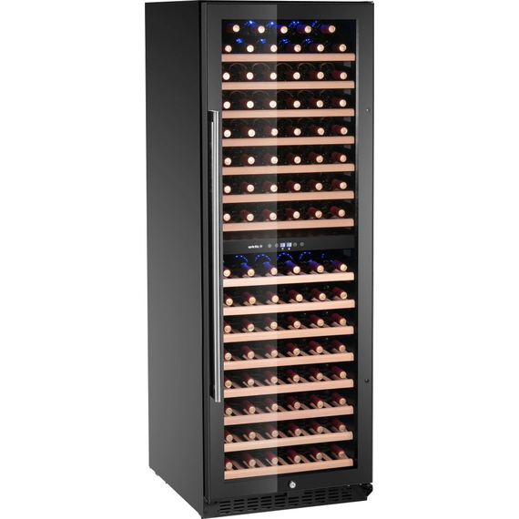Arktic Weinkühler, 2 Zonen, 131 Flaschen, 418L, Schwarz, 680x595x(H)1760mm Arktic Weinkühler, 2 Zonen, 131 Flaschen, 418L, Schwarz, 680x595x(H)1760mm
