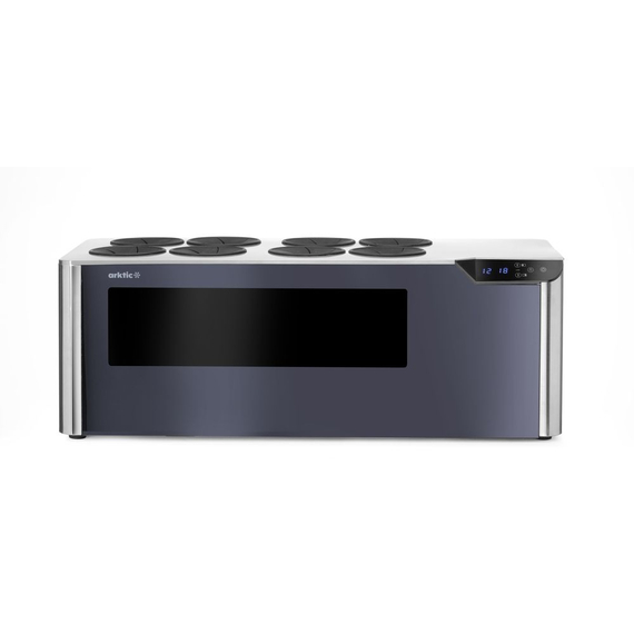 Arktic Theken-Weinkühler Cellar, 2 Zonen, Schwarz, 220-240V/60W, 800x350x(H)293mm Arktic Theken-Weinkühler Cellar, 2 Zonen, Schwarz, 220-240V/60W, 800x350x(H)293mm