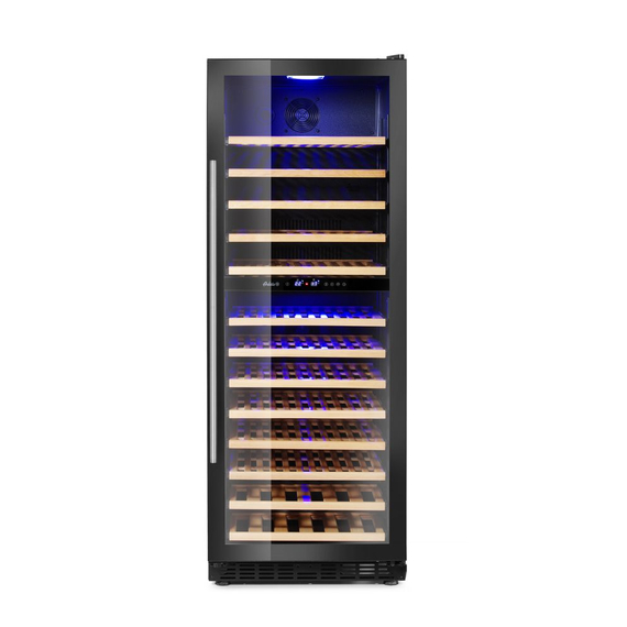 Arktic Weinkühlschrank, 2 Zonen, 135 Flaschen, 387L, 220-240V/130W, 595x675x(H)1625mm Arktic Weinkühlschrank, 2 Zonen, 135 Flaschen, 387L, 220-240V/130W, 595x675x(H)1625mm