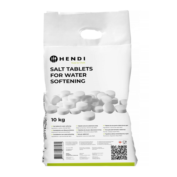 Hendi Salztabletten zur Wasserenthärtung, 10 kg Hendi Salztabletten zur Wasserenthärtung, 10 kg