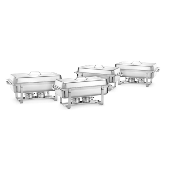 Hendi Chafing Dish Set, GN 1/1, 7,5L, 600x355x(H)305mm Hendi Chafing Dish Set, GN 1/1, 7,5L, 600x355x(H)305mm