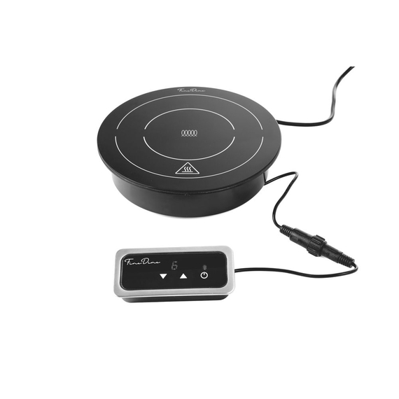 Fine Dine Induktionsheizplatte 800 W, Schwarz, 230V/800W, ⌀245x(H)80mm 4 Fine Dine Induktionsheizplatte 800 W, Schwarz, 230V/800W, ⌀245x(H)80mm