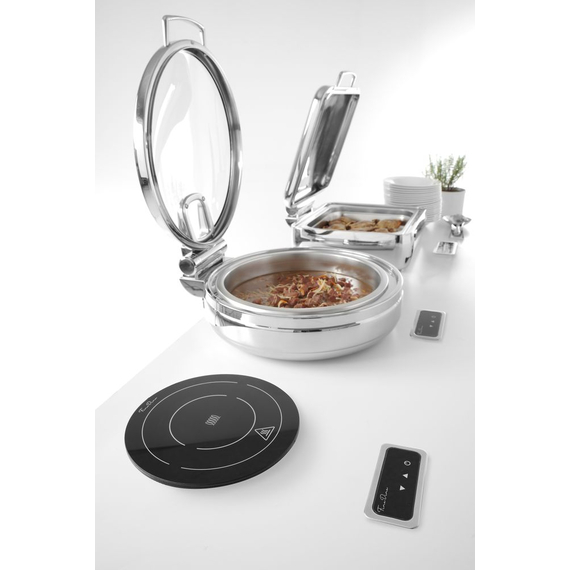 Fine Dine Induktionsheizplatte 800 W, Schwarz, 230V/800W, ⌀245x(H)80mm 3 Fine Dine Induktionsheizplatte 800 W, Schwarz, 230V/800W, ⌀245x(H)80mm