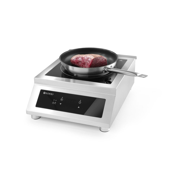 Hendi Induktionskocher Modell 5000 D, Profi Line, 400V/5000W, 398x525x(H)175mm 2 Hendi Induktionskocher Modell 5000 D, Profi Line, 400V/5000W, 398x525x(H)175mm