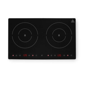 Hendi Induktionskocher doppelt Kitchen Line, Kitchen Line, 230V/3500W, 608x405x(H)54mm
