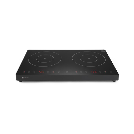 Hendi Induktionskocher doppelt Kitchen Line, Kitchen Line, 230V/3500W, 608x405x(H)54mm 1 Hendi Induktionskocher doppelt Kitchen Line, Kitchen Line, 230V/3500W, 608x405x(H)54mm