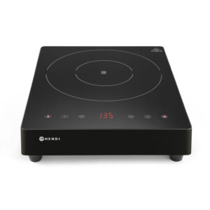 Hendi Induktionskocher 3500W, Kitchen Line, 230V/3500W, 339x444x(H)80mm