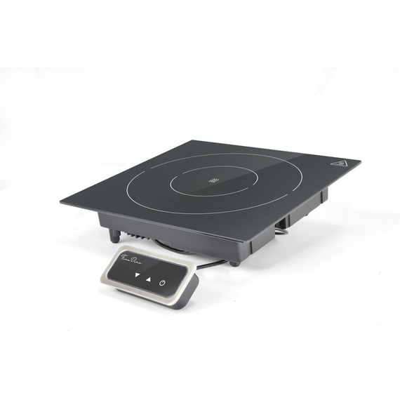 Fine Dine Induktionsheizplatte 1000 W, Schwarz, 230V/1000W, 350x397x(H)85mm 1 Fine Dine Induktionsheizplatte 1000 W, Schwarz, 230V/1000W, 350x397x(H)85mm