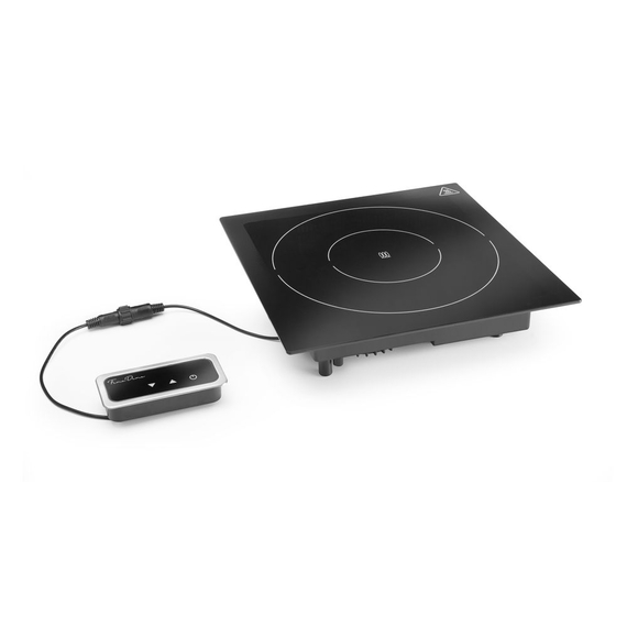 Fine Dine Induktionsheizplatte 1000 W, Schwarz, 230V/1000W, 350x397x(H)85mm 3 Fine Dine Induktionsheizplatte 1000 W, Schwarz, 230V/1000W, 350x397x(H)85mm