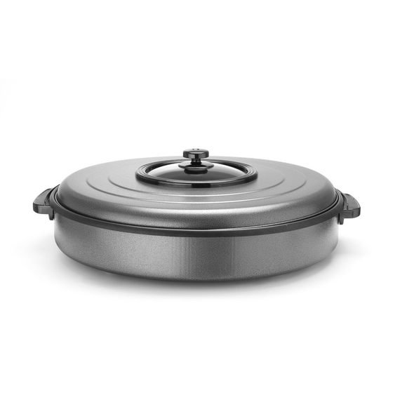 Hendi Partypfanne, Innentopf 550x60 mm, 230V/1600W, ⌀620x(H)170mm Hendi Partypfanne, Innentopf 550x60 mm, 230V/1600W, ⌀620x(H)170mm