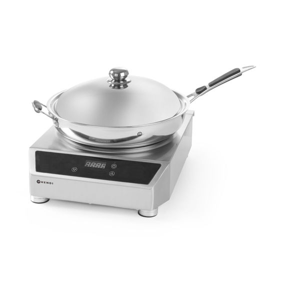 Hendi Induktionswok Modell 3500, Profi Line, Induktionswok+Pfanne, 230V/3500W, 340x450x(H)295mm Hendi Induktionswok Modell 3500, Profi Line, Induktionswok+Pfanne, 230V/3500W, 340x450x(H)295mm