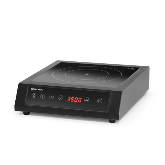 Hendi Induktionsherd 3500 D XL, Schwarz, 220-240V/3500W, 355x400x(H)100mm 3 Hendi Induktionsherd 3500 D XL, Schwarz, 220-240V/3500W, 355x400x(H)100mm
