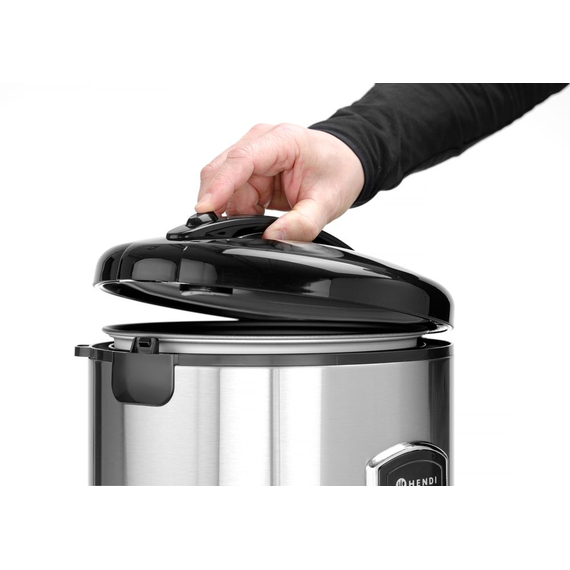 Hendi Reiskocher mit Dampfgarfunktion, Profi Line, 1,8L, 230V/700W, ⌀280x(H)285mm 3 Hendi Reiskocher mit Dampfgarfunktion, Profi Line, 1,8L, 230V/700W, ⌀280x(H)285mm