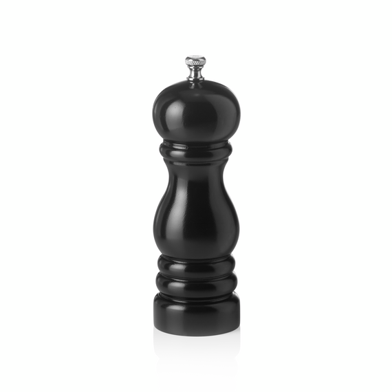 Was Germany Salzmühle mit Keramikmahlwerk CLASSIC MILL, Höhe 15 cm, schwarz glänzend, Holz Was Germany Salzmühle mit Keramikmahlwerk CLASSIC MILL, Höhe 15 cm, schwarz glänzend, Holz