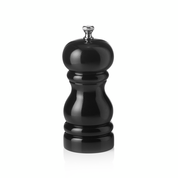 Was Germany Pfeffermühle mit Keramikmahlwerk CLASSIC MILL, Höhe 11 cm, schwarz glänzend, Holz Was Germany Pfeffermühle mit Keramikmahlwerk CLASSIC MILL, Höhe 11 cm, schwarz glänzend, Holz