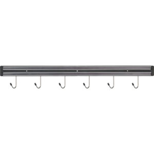 Magnet-Messerhalter mit 6 Haken, L. 600 mm