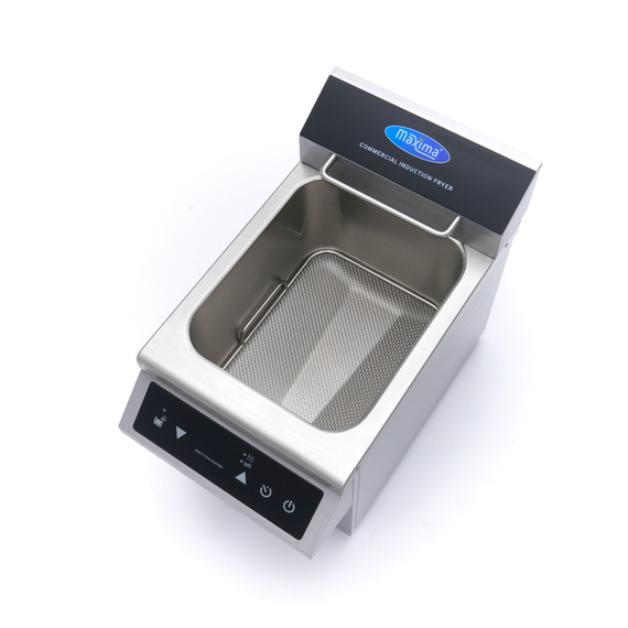 Maxima Gastro Fritteuse - 8 l - 1 Körb - Induktion - mit Ablasshahn 5 Maxima Gastro Fritteuse - 8 l - 1 Körb - Induktion - mit Ablasshahn