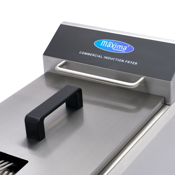 Maxima Gastro Fritteuse - 8 l - 1 Körb - Induktion - mit Ablasshahn 9 Maxima Gastro Fritteuse - 8 l - 1 Körb - Induktion - mit Ablasshahn