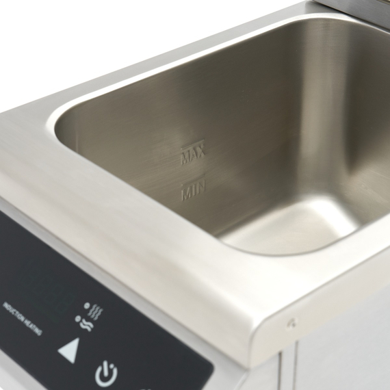 Maxima Gastro Fritteuse - 8 l - 1 Körb - Induktion - mit Ablasshahn 7 Maxima Gastro Fritteuse - 8 l - 1 Körb - Induktion - mit Ablasshahn