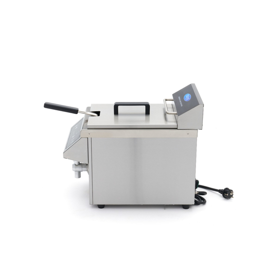 Maxima Gastro Fritteuse - 8 l - 1 Körb - Induktion - mit Ablasshahn 2 Maxima Gastro Fritteuse - 8 l - 1 Körb - Induktion - mit Ablasshahn