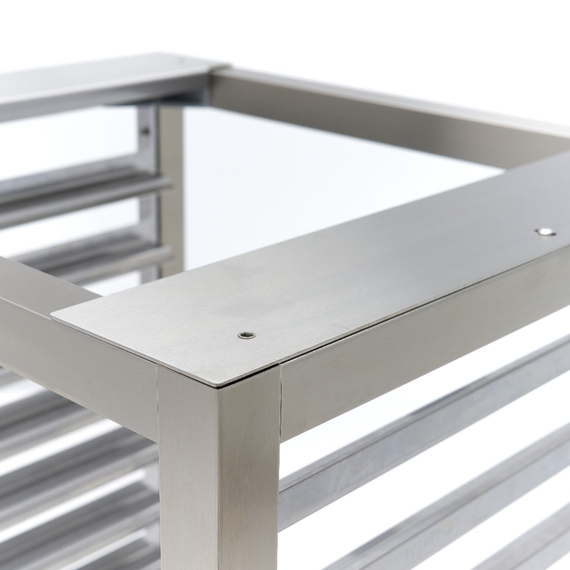 Maxima Tisch für Kombidampfgarer 4/6/10x 1/1 GN - mit Regal 6 Maxima Tisch für Kombidampfgarer 4/6/10x 1/1 GN - mit Regal