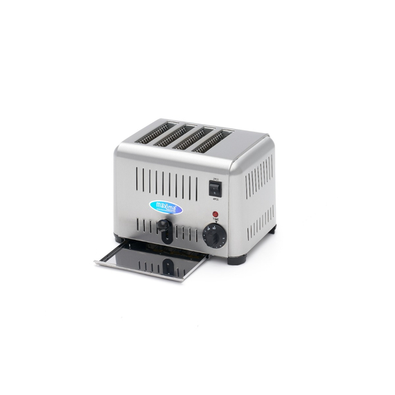 Maxima Gastro Toaster - 4 Scheiben Brot 4 Maxima Gastro Toaster - 4 Scheiben Brot