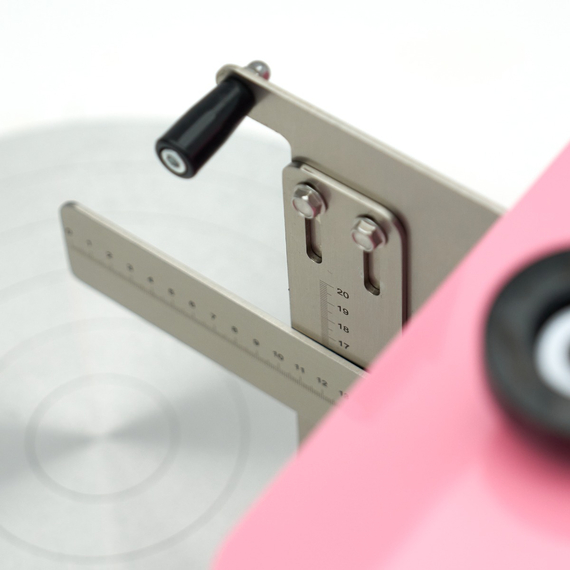 Maxima Tortendekoriermaschine - Ø 36.4 cm - Rosa 7 Maxima Tortendekoriermaschine - Ø 36.4 cm - Rosa