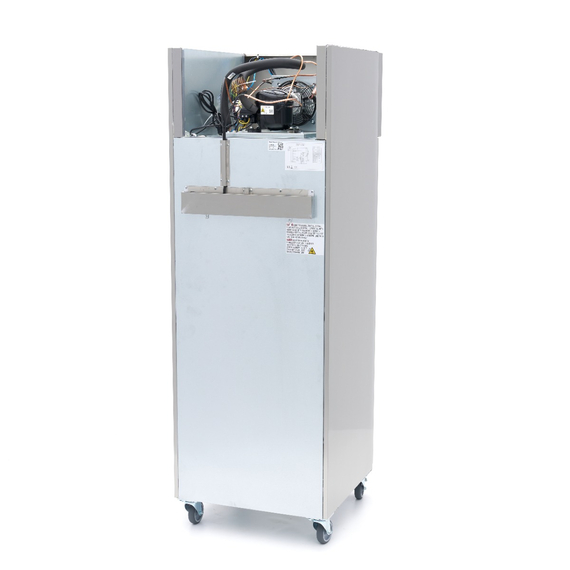 Maxima Gastro Kühlschrank - 400 l - 3 Einstellbare Regale - Rostfreier Stahl - auf Rädern 6 Maxima Gastro Kühlschrank - 400 l - 3 Einstellbare Regale - Rostfreier Stahl - auf Rädern