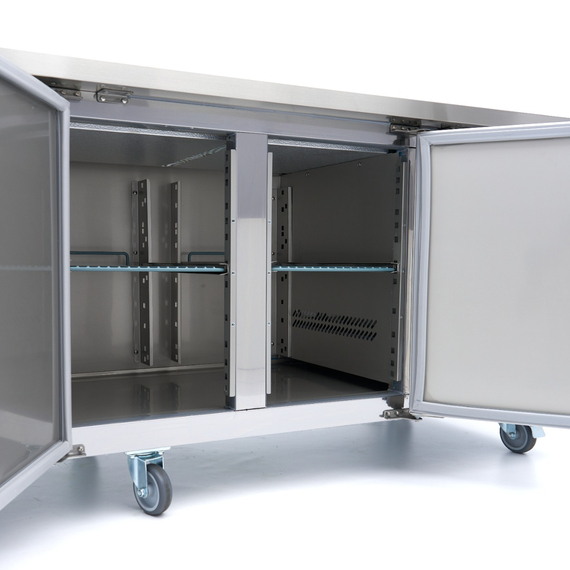 Maxima Gastro Kühltisch - 223 cm - 4 Türen 9 Maxima Gastro Kühltisch - 223 cm - 4 Türen