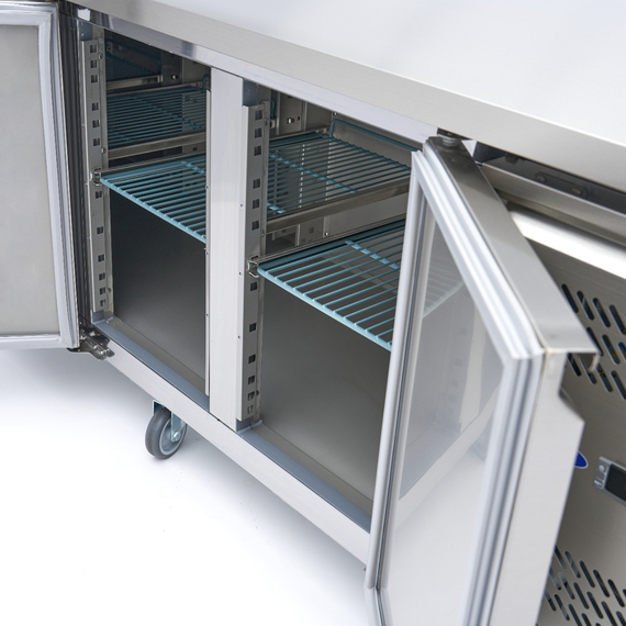 Maxima Gastro Kühltisch - 223 cm - 4 Tür 8 Maxima Gastro Kühltisch - 223 cm - 4 Tür