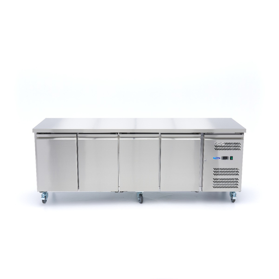 Maxima Gastro Kühltisch - 223 cm - 4 Türen 3 Maxima Gastro Kühltisch - 223 cm - 4 Türen
