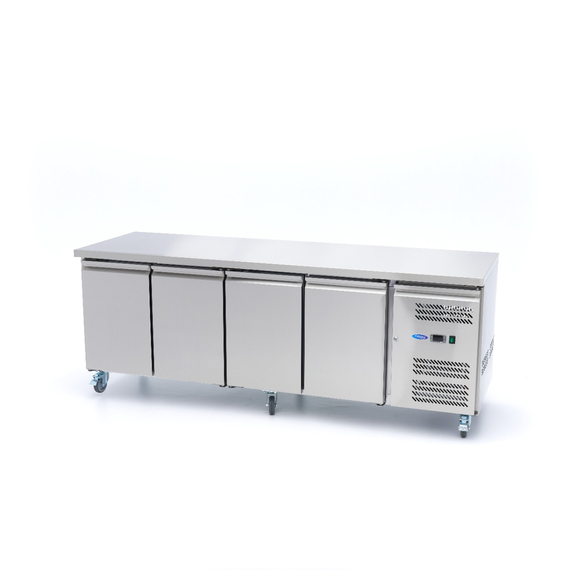 Maxima Gastro Kühltisch - 223 cm - 4 Tür 4 Maxima Gastro Kühltisch - 223 cm - 4 Tür