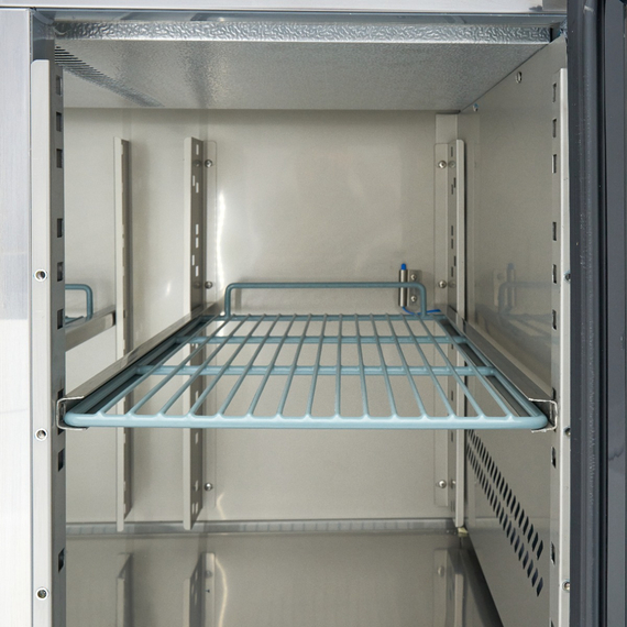 Maxima Gastro Kühltisch - 180 cm - 3 Glastüren 9 Maxima Gastro Kühltisch - 180 cm - 3 Glastüren