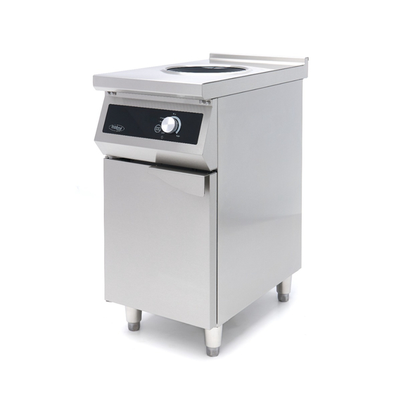 Maxima Gastro Induktions-Wokkocher 700 – Ø28cm – 5000W – mit Untergestell Maxima Gastro Induktions-Wokkocher 700 – Ø28cm – 5000W – mit Untergestell