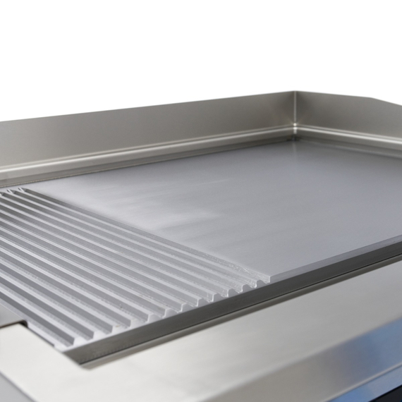 Maxima Gastro Induktions-Grillplatte 700 - Glatt & Gerillt - 5.000 W - Doppel 8 Maxima Gastro Induktions-Grillplatte 700 - Glatt & Gerillt - 5.000 W - Doppel