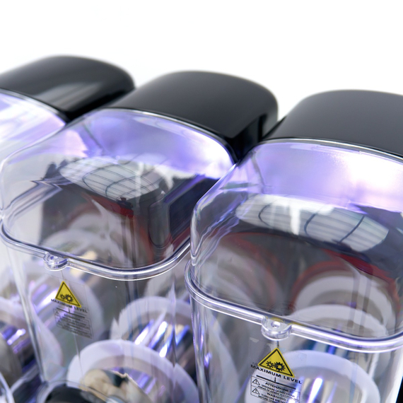 Maxima Gastro Slush-Eis- & Granita-Maschine - 3x 12 L - Digitales Display 5 Maxima Gastro Slush-Eis- & Granita-Maschine - 3x 12 L - Digitales Display