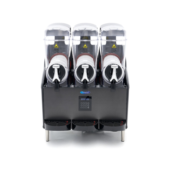 Maxima Gastro Slush-Eis- & Granita-Maschine - 3x 12 L - Digitales Display 1 Maxima Gastro Slush-Eis- & Granita-Maschine - 3x 12 L - Digitales Display